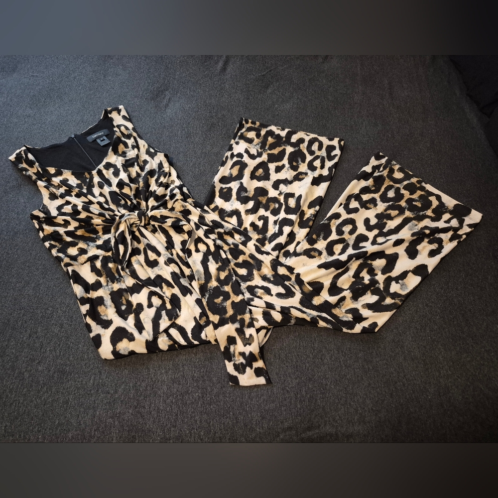 Leopard Print Jumpsuit